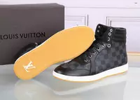 zapatos louis vuitton 2016 printemps size 38-45 high echiquier-plaid